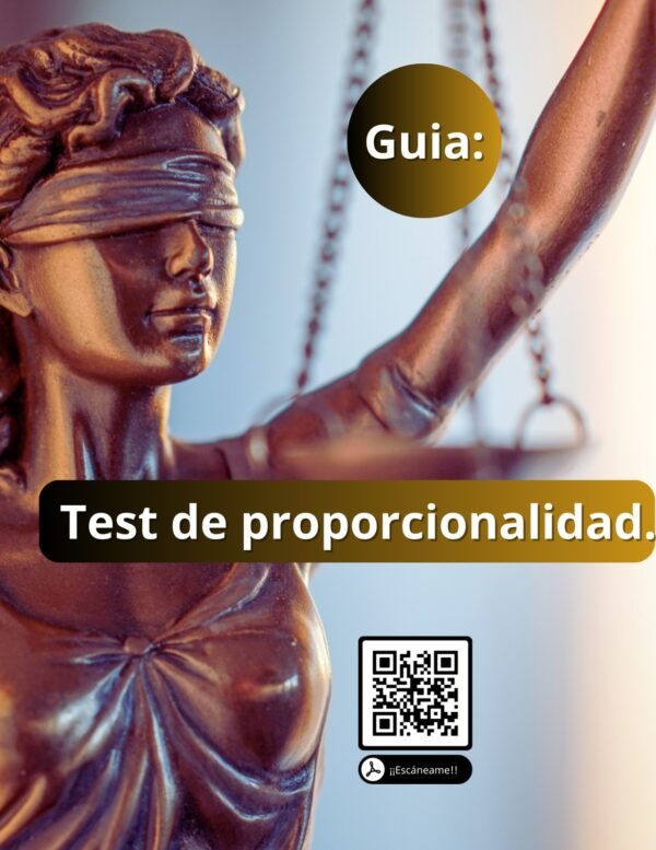 Guía: Test de proporcionalidad.